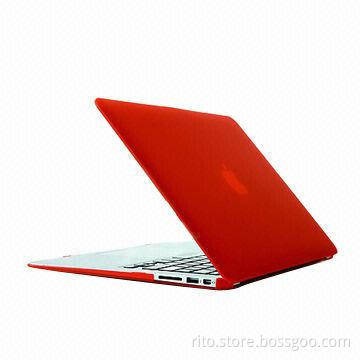 Red Color Silicone Matte Hard Case for 13-inch New Launched MacBook Pro, with Retina, 2013 Model